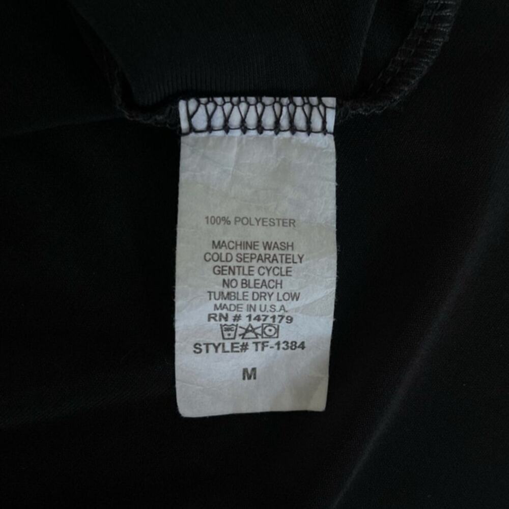 Veronica M. Off Shoulder Bell Sleeve Black Blouse Top - Size Medium - Picture 5 of 7